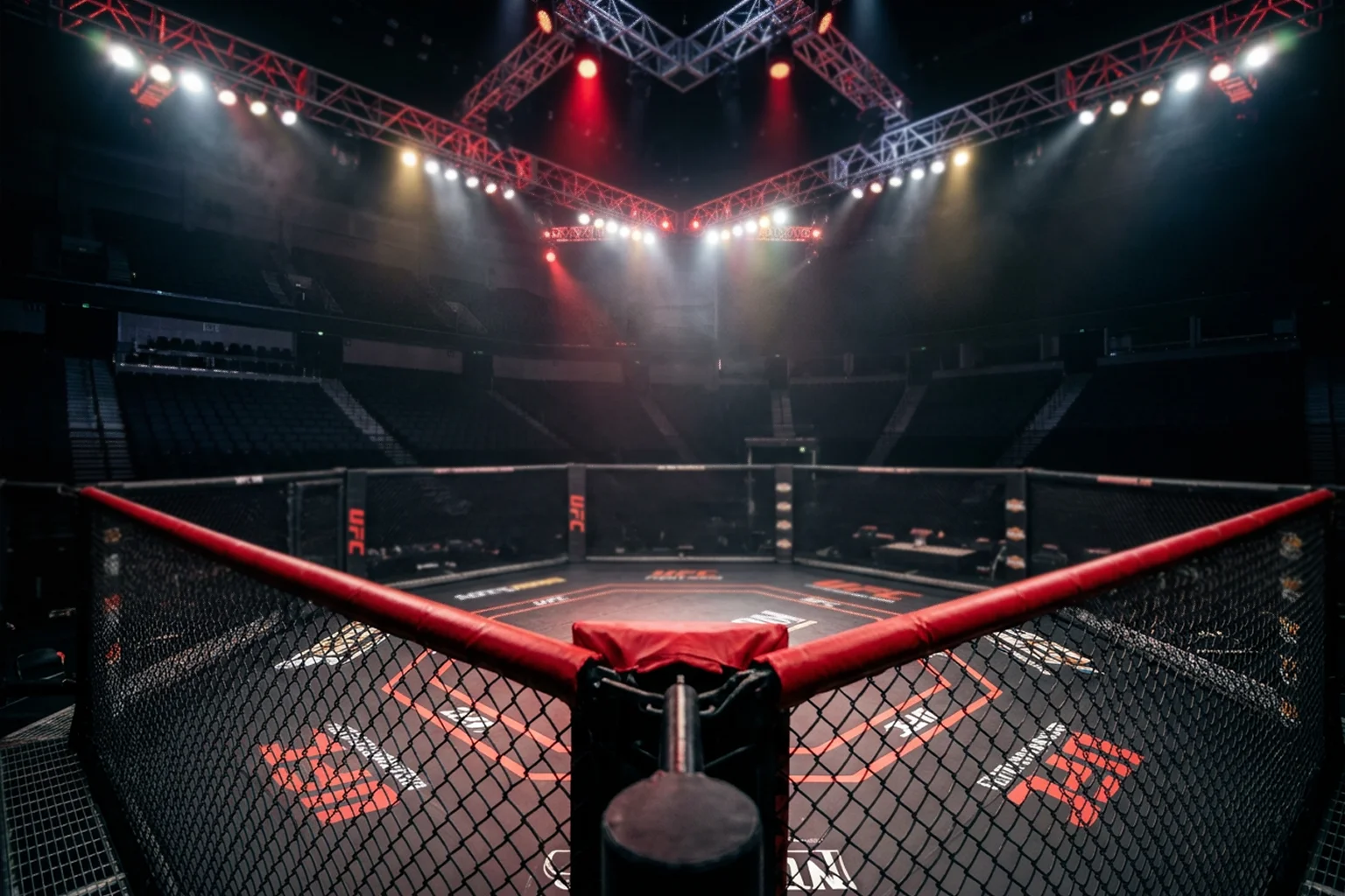 Análisis de apuestas en peleas de UFC en el octágono