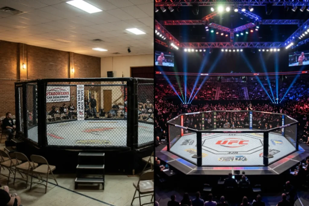 Comparación entre apuestas en MMA y apuestas en UFC