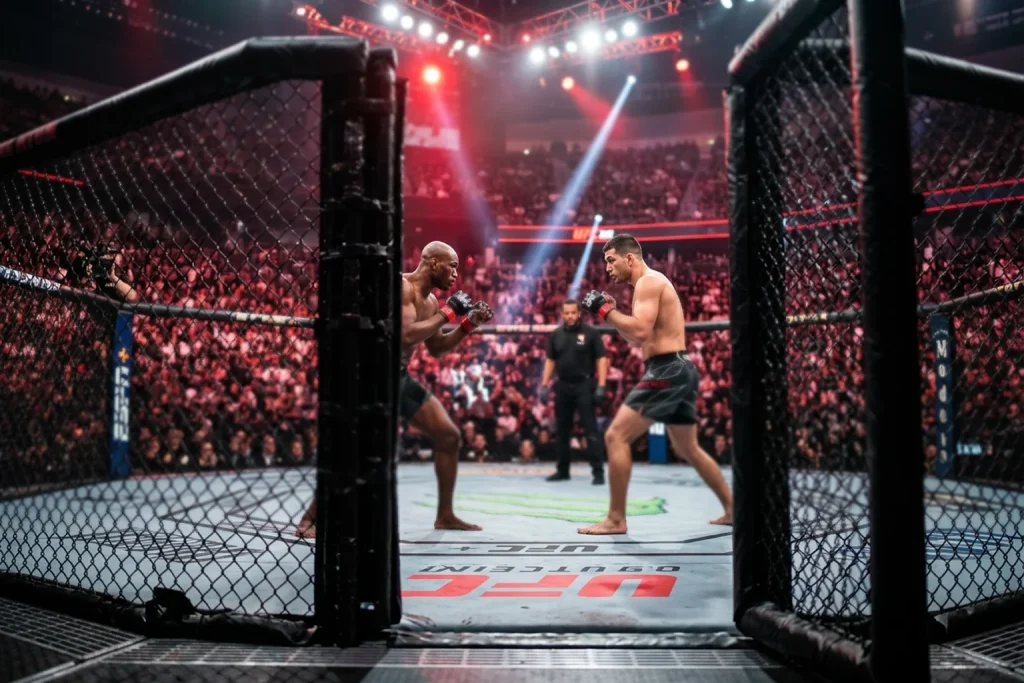 Mercados de apuestas en peleas de UFC dentro del octágono